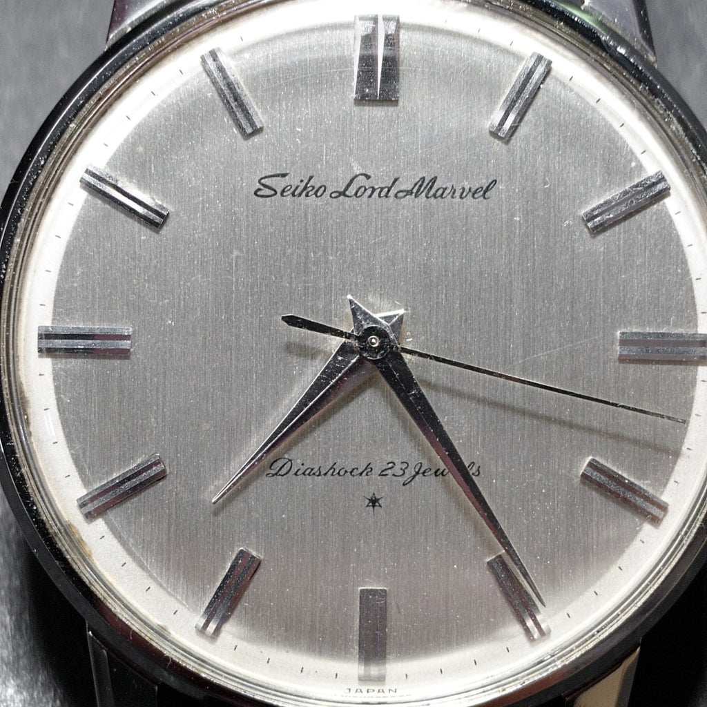 Seiko Lord Marvel 15027E Stainless Steel 23 Jewels Manual Winding Overhauled Mfg. 1963