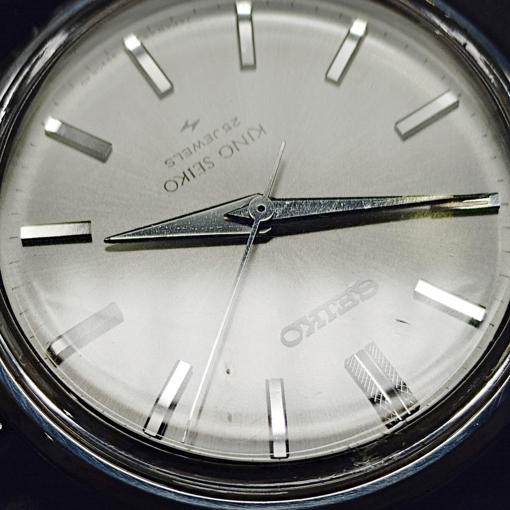 King Seiko Second Model 44-9990 Late Model, Cal. 44A, Manual-wind, Overhauled, Manufactured in 1968 (Showa 43)