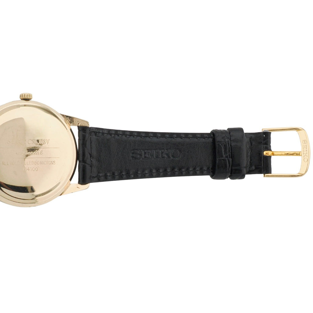 Seiko Crown Special Gold-Filled J14100 SD Dial Cal.341 Manual-Wind, Serviced, Made in 1961 (Showa 36)
