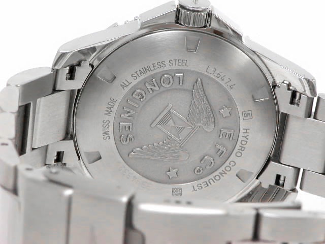 ロンジン L36474566 スポーツ ハイドロ コンクェスト クオーツ 2008年頃 USED