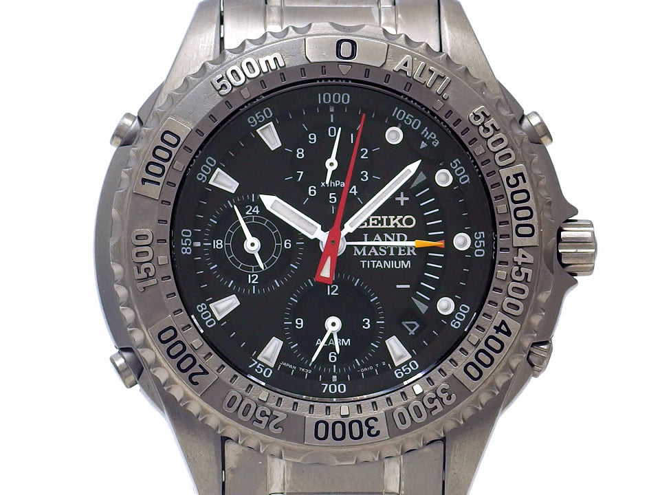 セイコー ランドマスター サミッター SBCN003 7K32-0A10 チタン クオーツ 1997年製 USED Seiko