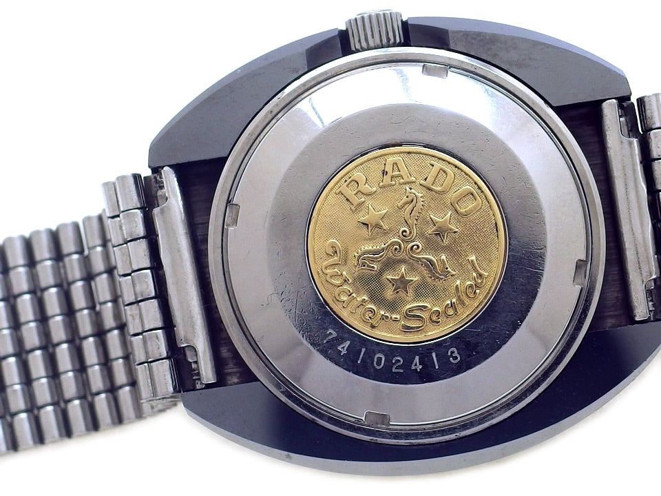ラドー バルボアV 超硬ケース カットガラス Cal.2782 自動巻 OH済 1970年代