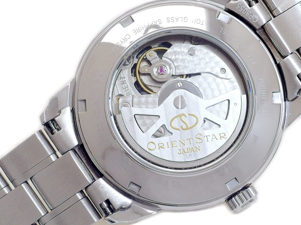 オリエントスター WZ0041DA セミスケルトン パワーリザーブ 自動巻 2014年頃 USED ORIENT