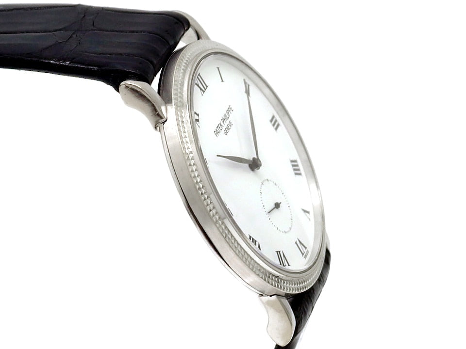 Patek Philippe Calatrava Men's Ref. 3919G 18K WG Manual Winding Overhauled 1990s USED Patek Philippe