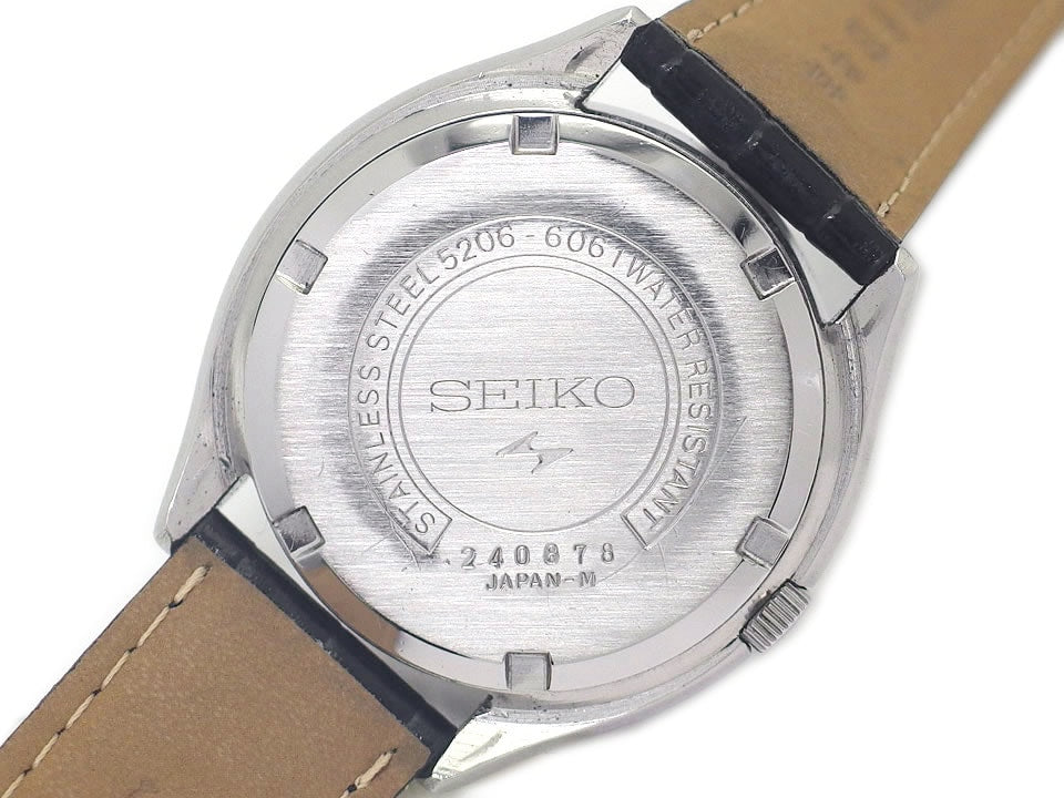 セイコー ロードマチック スペシャル 5206-6061 絹目文字盤 25石 自動巻 OH済 昭和47年製 Seiko