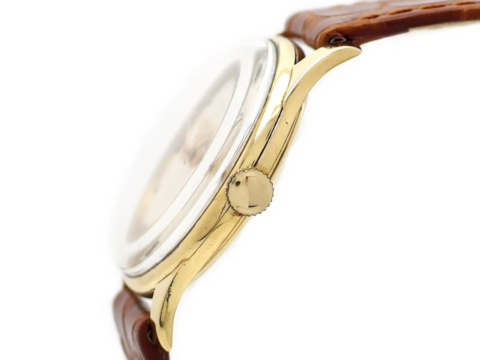 ジラールペルゴ 18KYG Cal.2034 17石 手巻 OH済 1950年代 Girard Perregaux