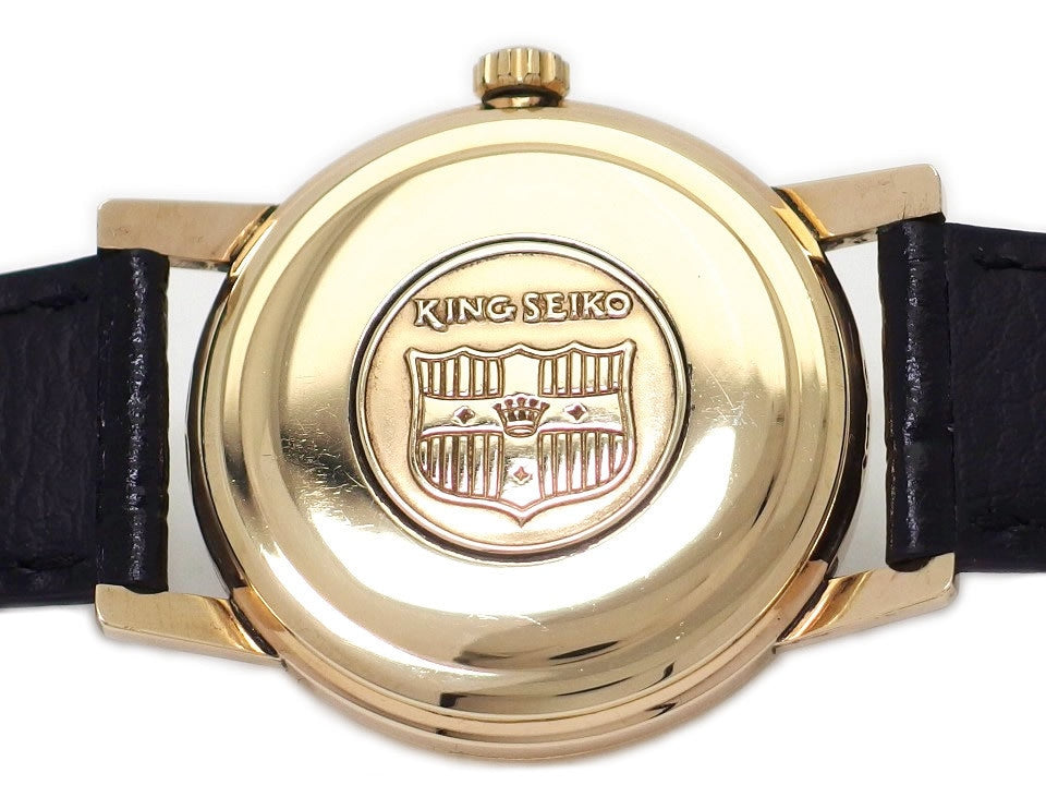 【希少】キングセイコー J14102E 1st 14KGF 25石手巻 OH済 昭和36年製 Seiko