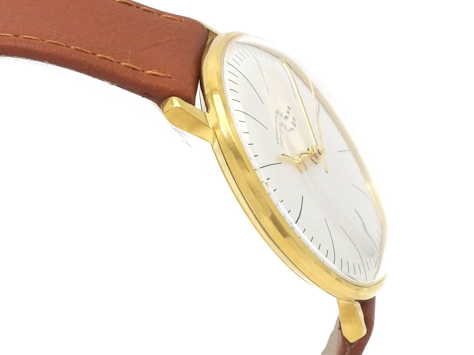 ユンハンス マックスビル デザイン 34mm 027 5703 00 手巻き USED