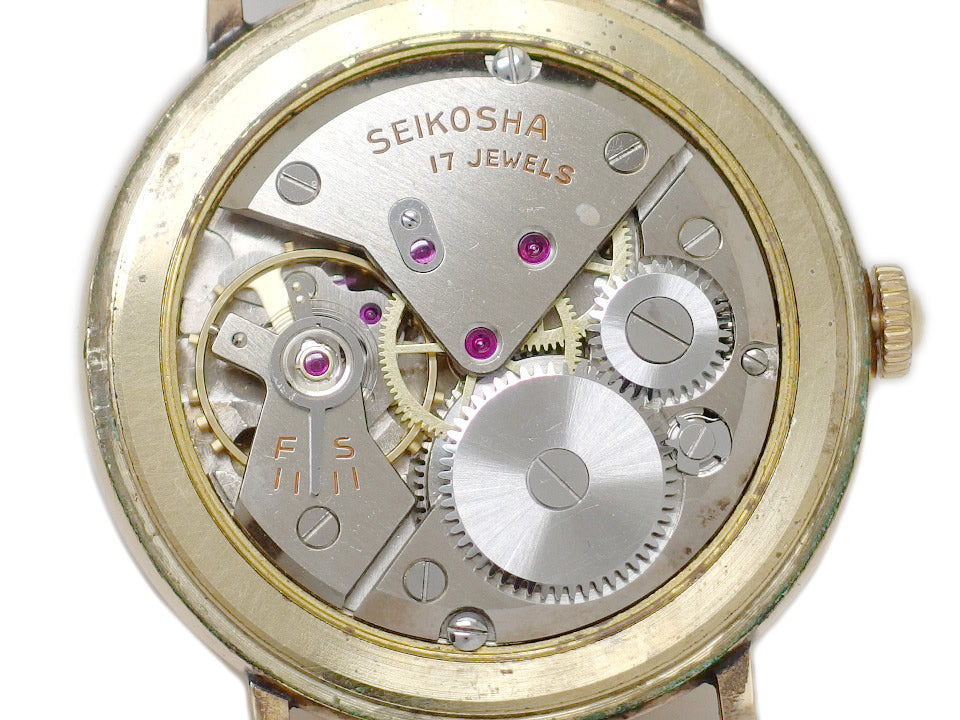 セイコー マーベル Sマーク 14029 14K金張りケース 17石 手巻 OH済 昭和32年製／1957年製 Seiko