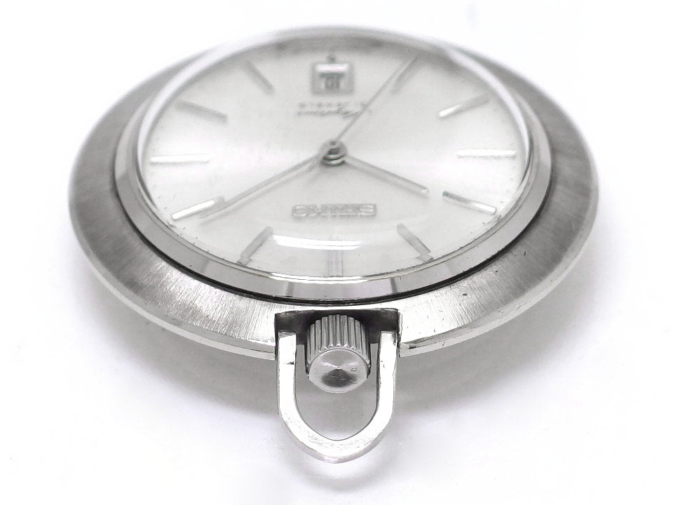 セイコー スカイライナー 懐中時計 6102-0010 Cal.6102A 21石 手巻 OH済 昭和45年/1970年製 Seiko