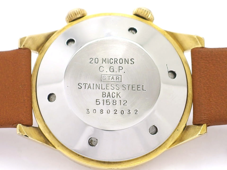 シチズン アラーム 4H フォーハンド Ref.515812 金メッキ 手巻 OH済 昭和38年/1963年製