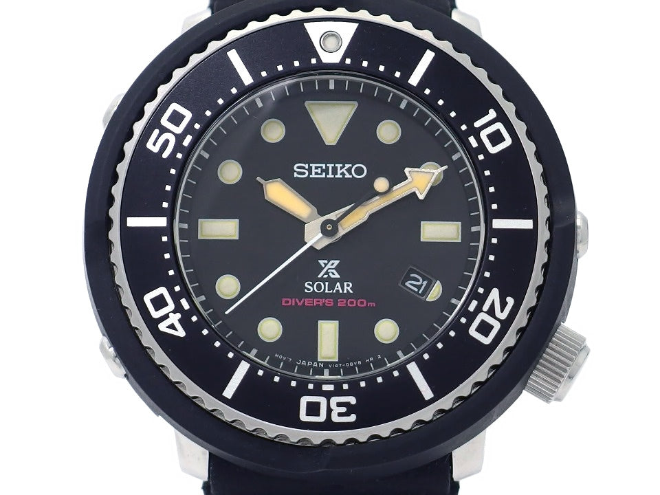 セイコー プロスペックス ダイバースキューバ SBDN043 V147-0BG0 ソーラー 2017年 USED Seiko