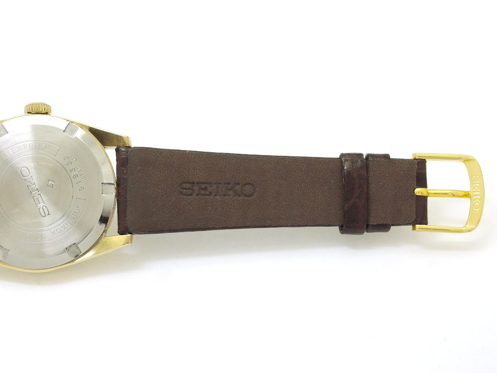 セイコー ロードマーベル 36000 5740-8000 金メッキ 手巻 OH済 昭和44年/1969年製 Seiko