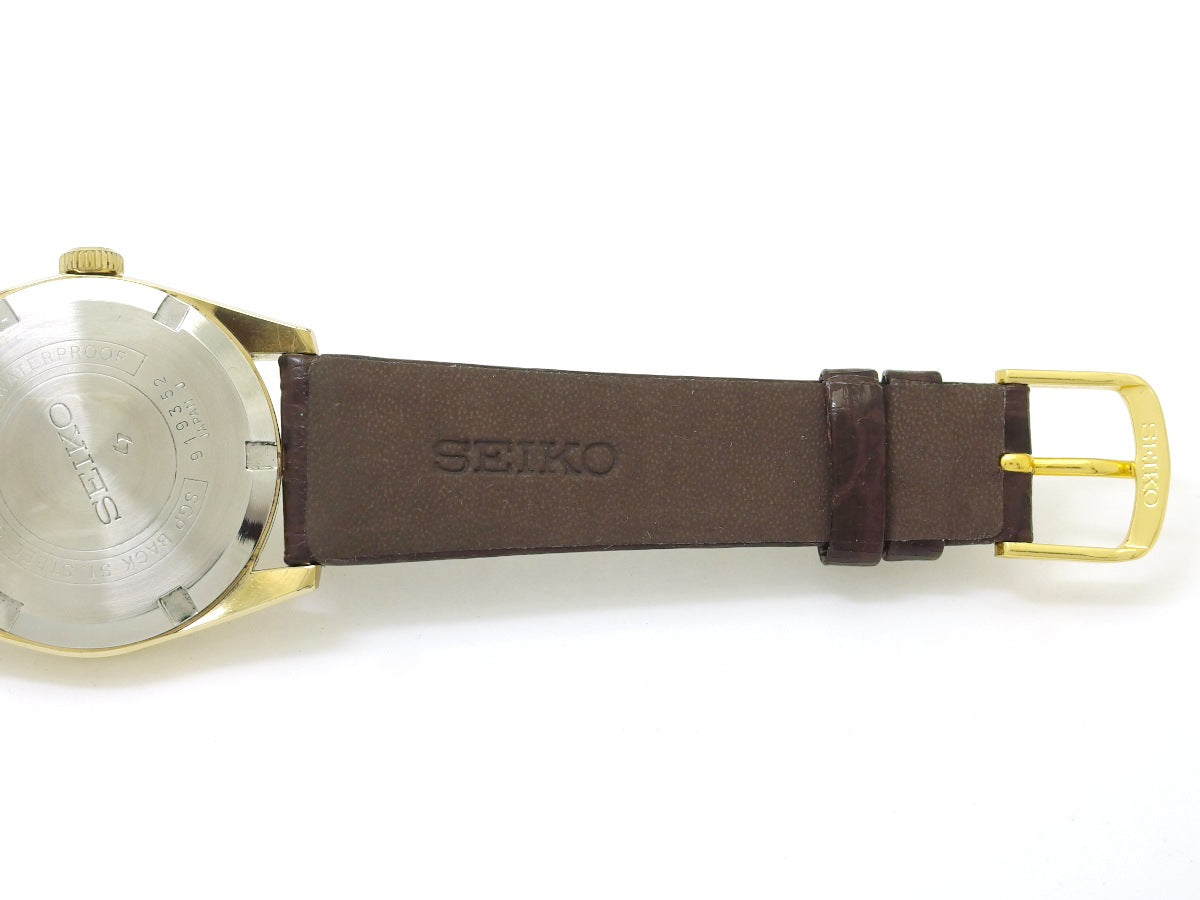 セイコー ロードマーベル 36000 5740-8000 金メッキ 手巻 OH済 昭和44年/1969年製 Seiko