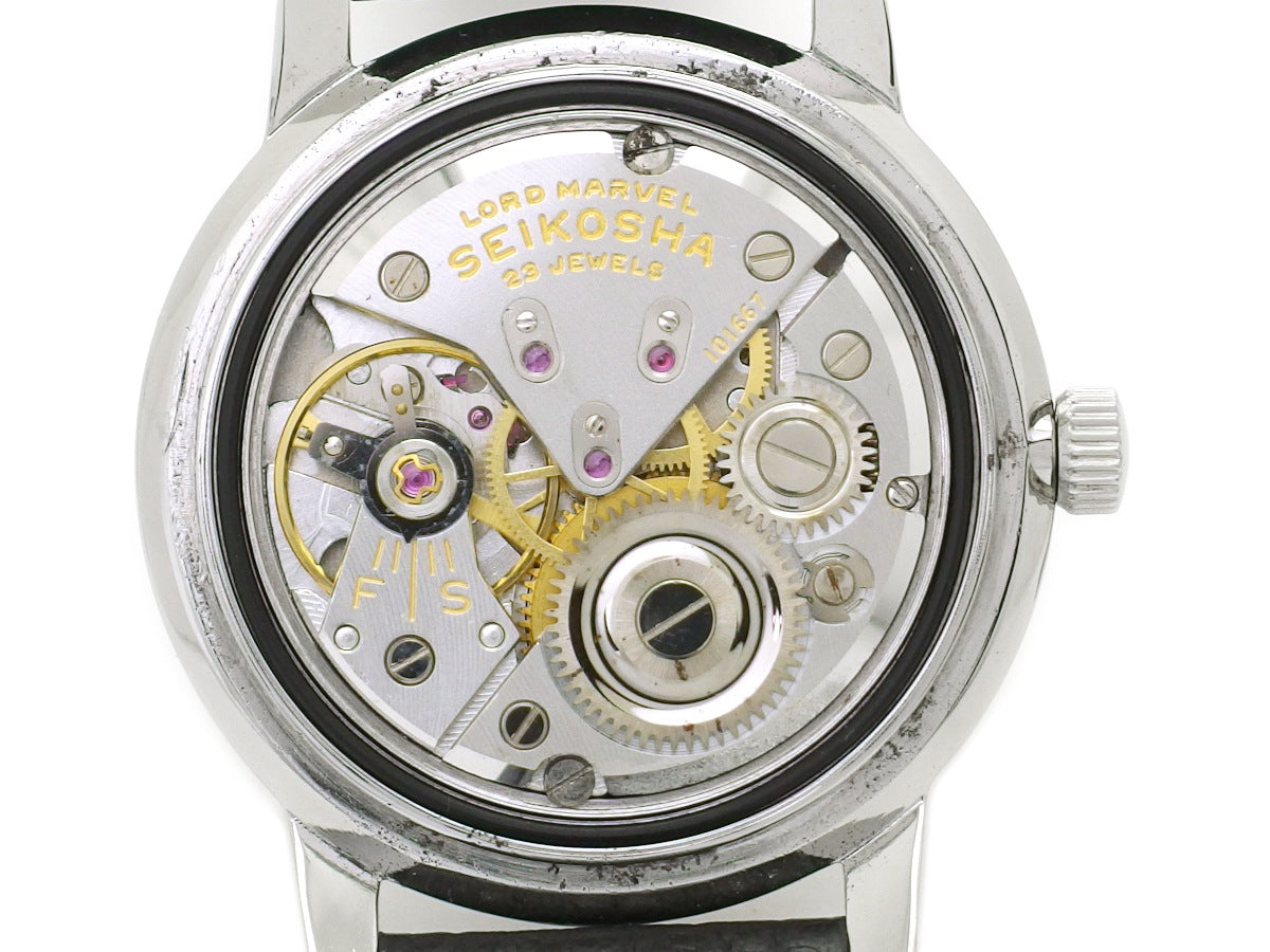 セイコー ロードマーベル 15027E ステンレス製 リダン文字盤 23石 手巻 OH済 昭和38年/1963年製 Seiko