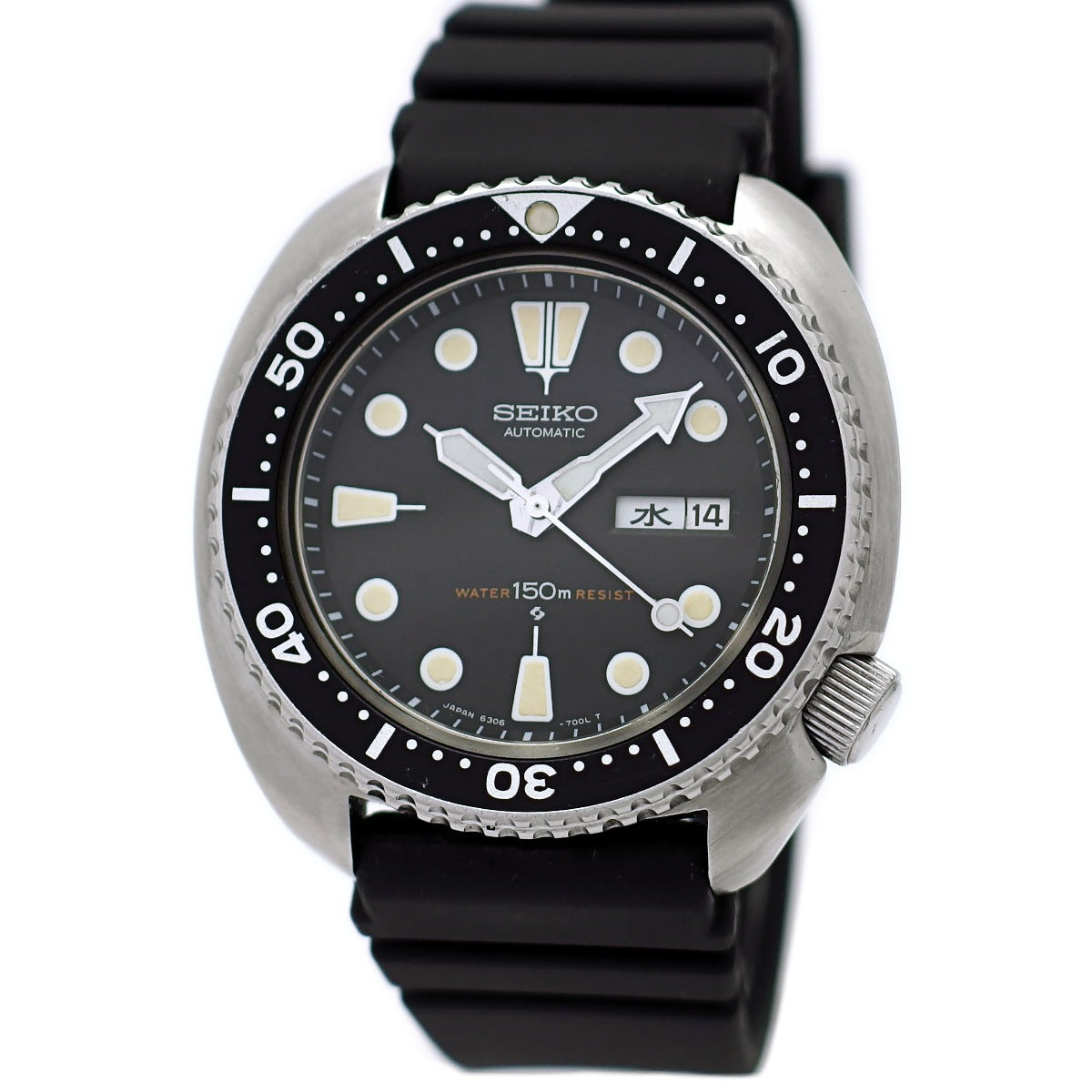 セイコー サードダイバー 6306-7001 国内仕様 Cal.6306A 自動巻 OH済 1978年/昭和53年製 Seiko