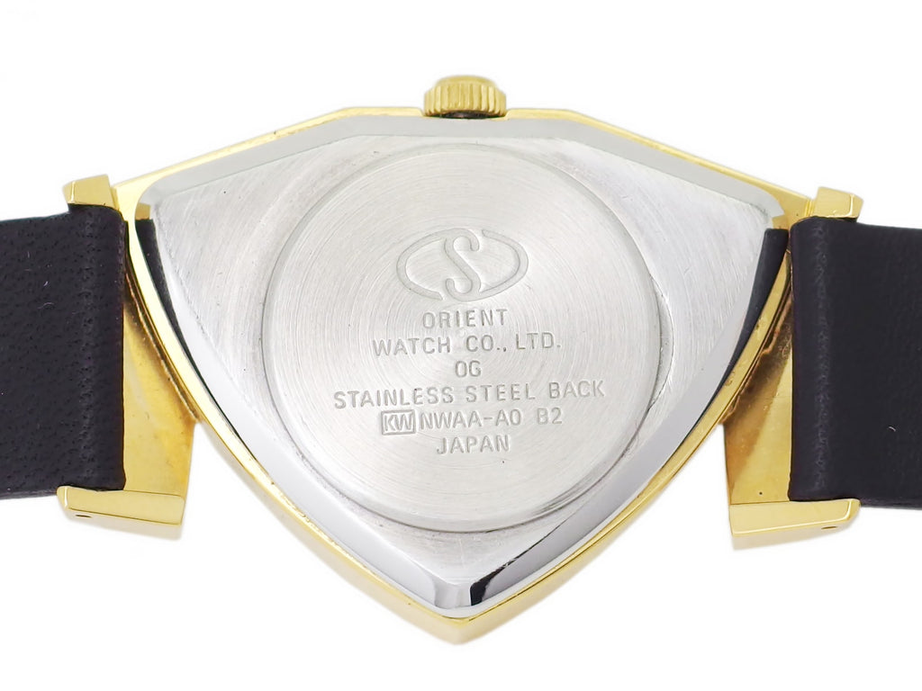 オリエントスター 三角時計 復刻 WZ0051NW NWAA-A0 金メッキ 手巻き 1996年頃 USED ORIENT