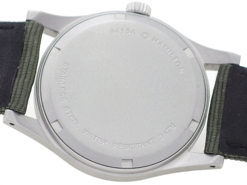 ハミルトン カーキ 9415A 33mm カーキ文字盤 17石 手巻 OH済 1990年代 USED Hamilton