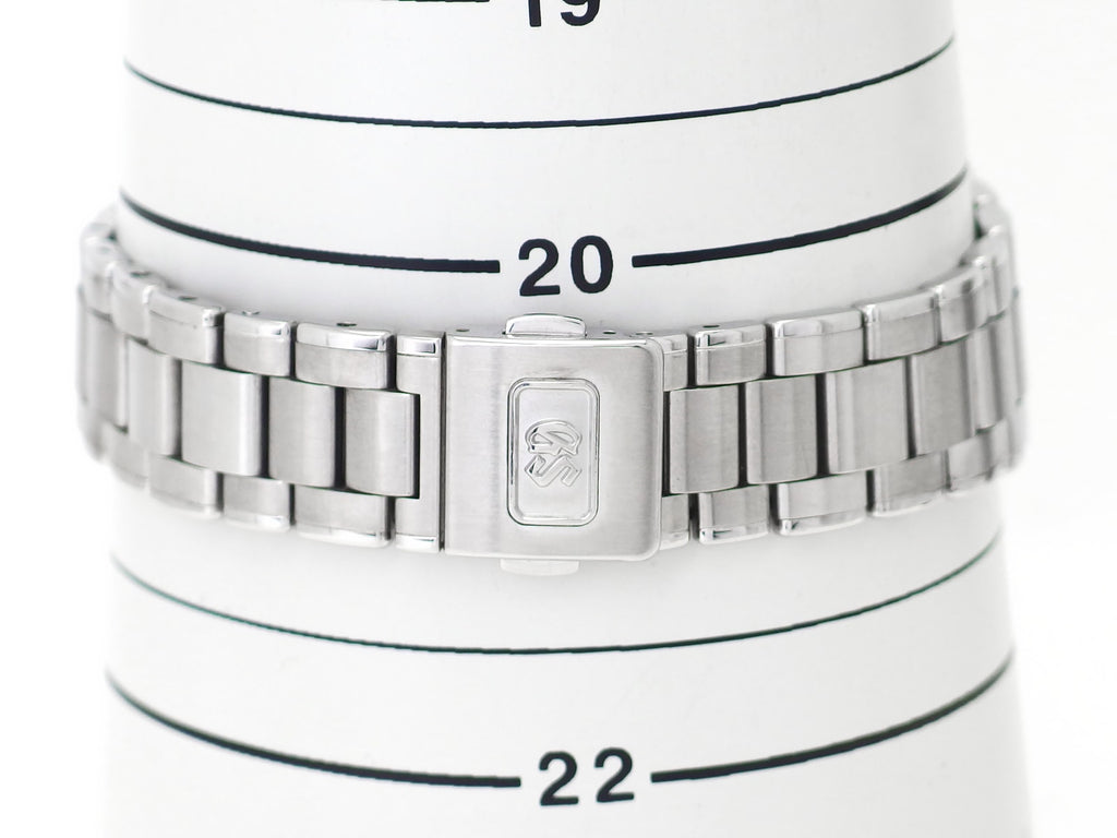 グランドセイコー SBGX009 9F61-0A10 アイボリー文字盤 GSメタルブレスレット クオーツ 2007年製 USED Seiko