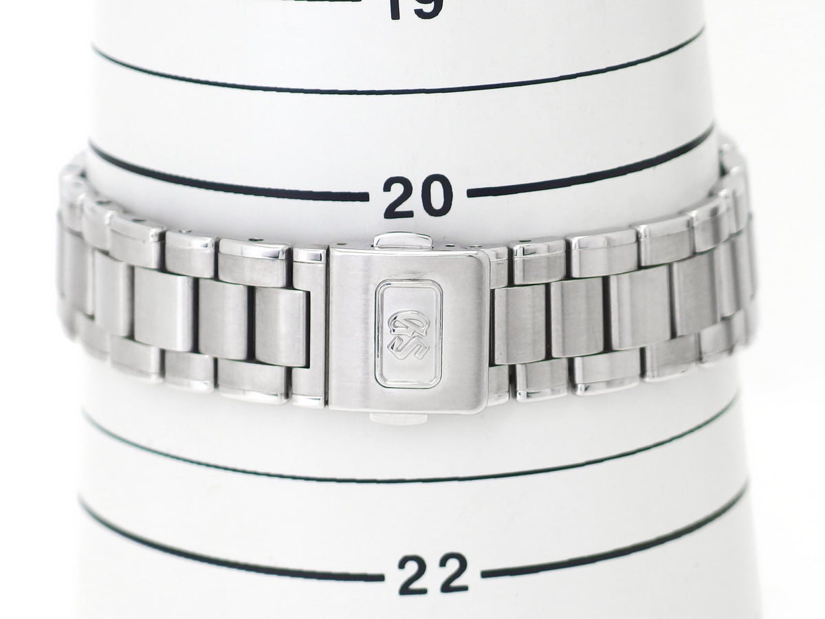 グランドセイコー SBGX009 9F61-0A10 アイボリー文字盤 GSメタルブレスレット クオーツ 2007年製 USED Seiko