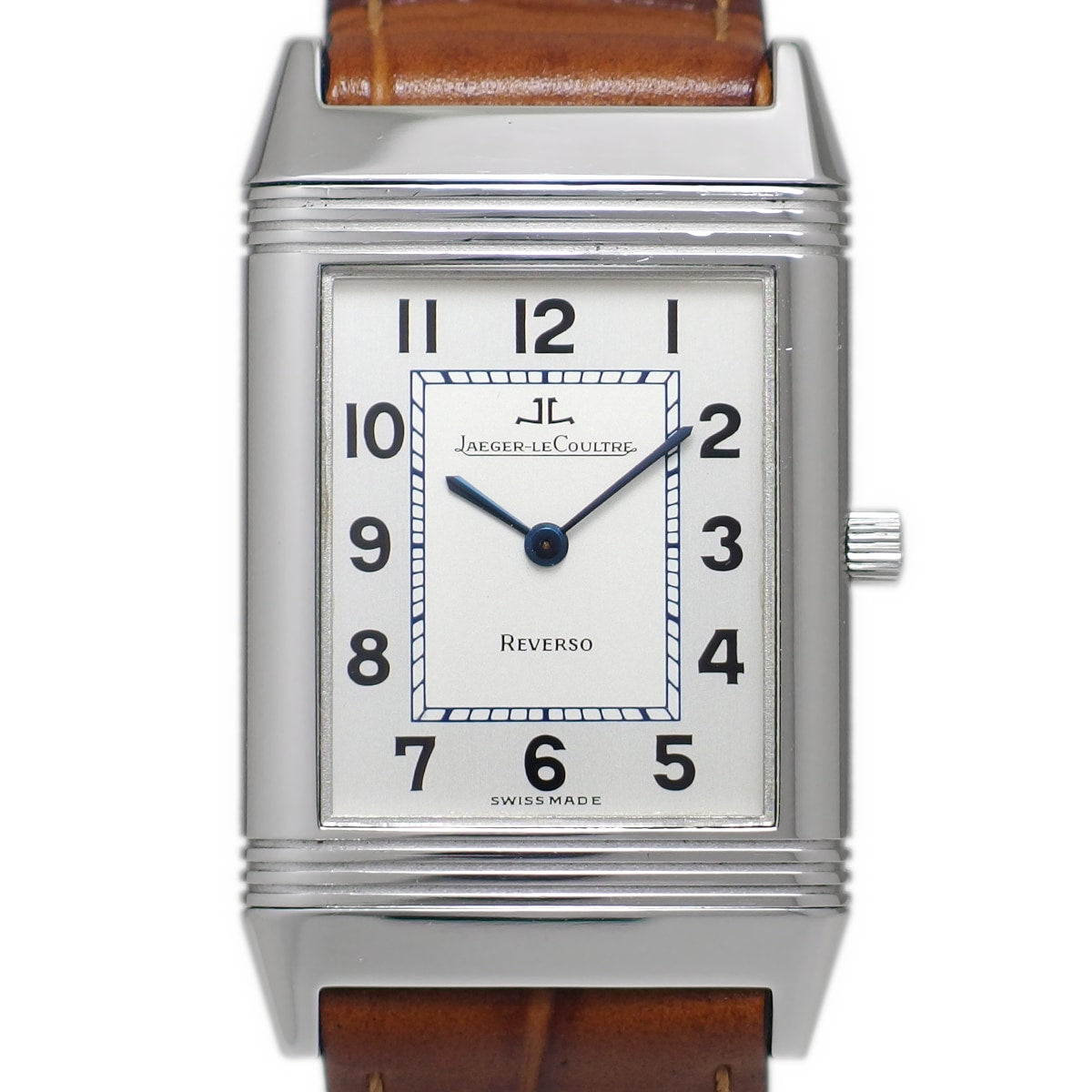 Jaeger-LeCoultre Reverso Classic 250.8.08 (23mm x 39mm) Quartz, original buckle, USED