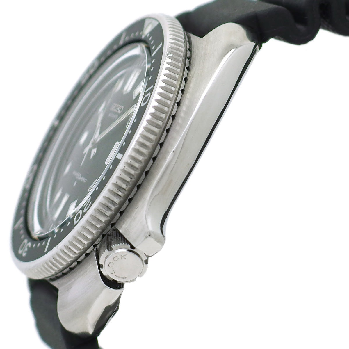 セイコー セカンドダイバー 150m 6105-8110 新品ガラス 自動巻 OH済 1974年／昭和49年製 Seiko