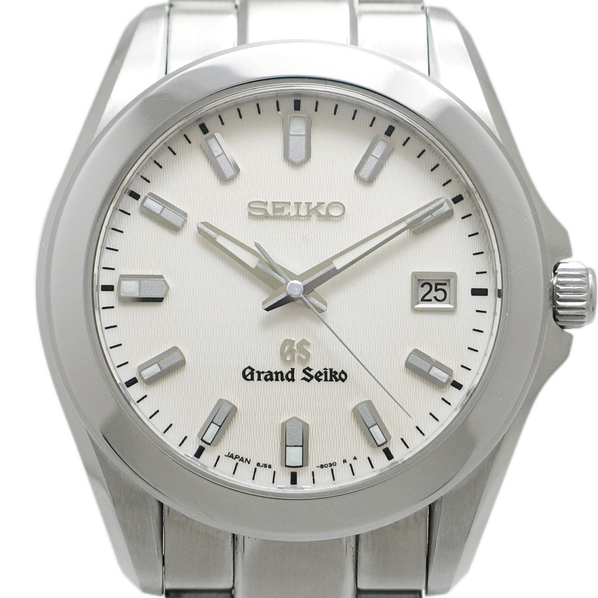 グランドセイコー SBGF017 8J56-8020 ねじ込みリューズ 純正ブレスレット クオ－ツ 2001年製 USED Seiko