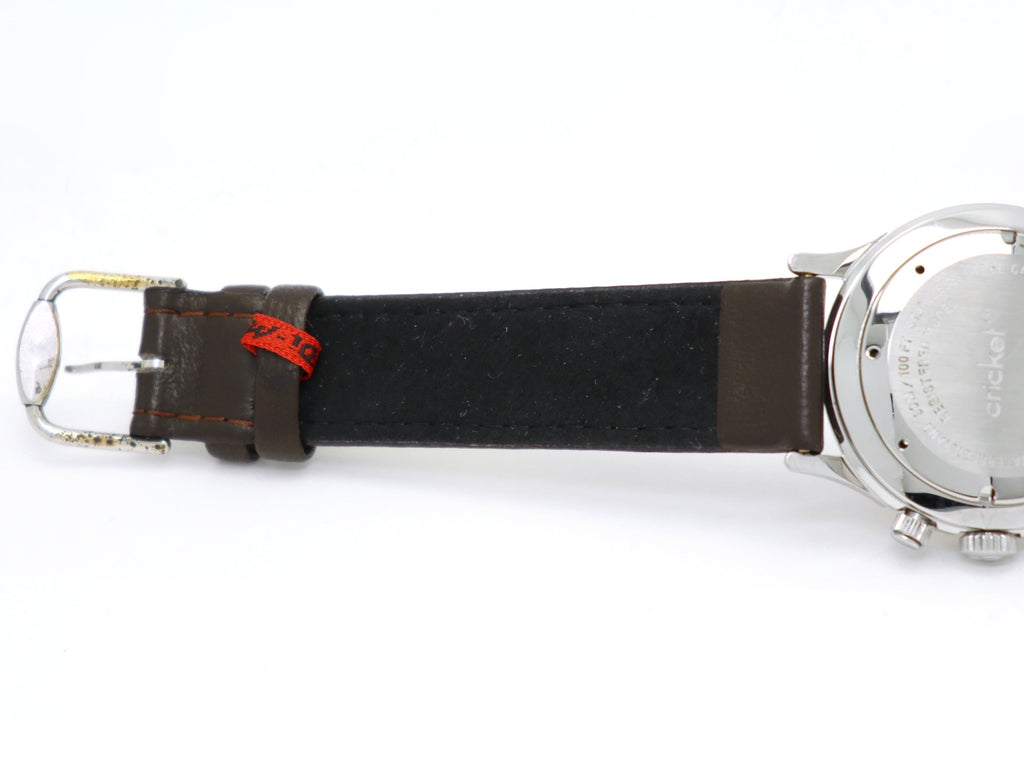Revue Thommen Cricket 8010002, stainless steel case, alarm, manual wind, serviced, circa 1995, USED