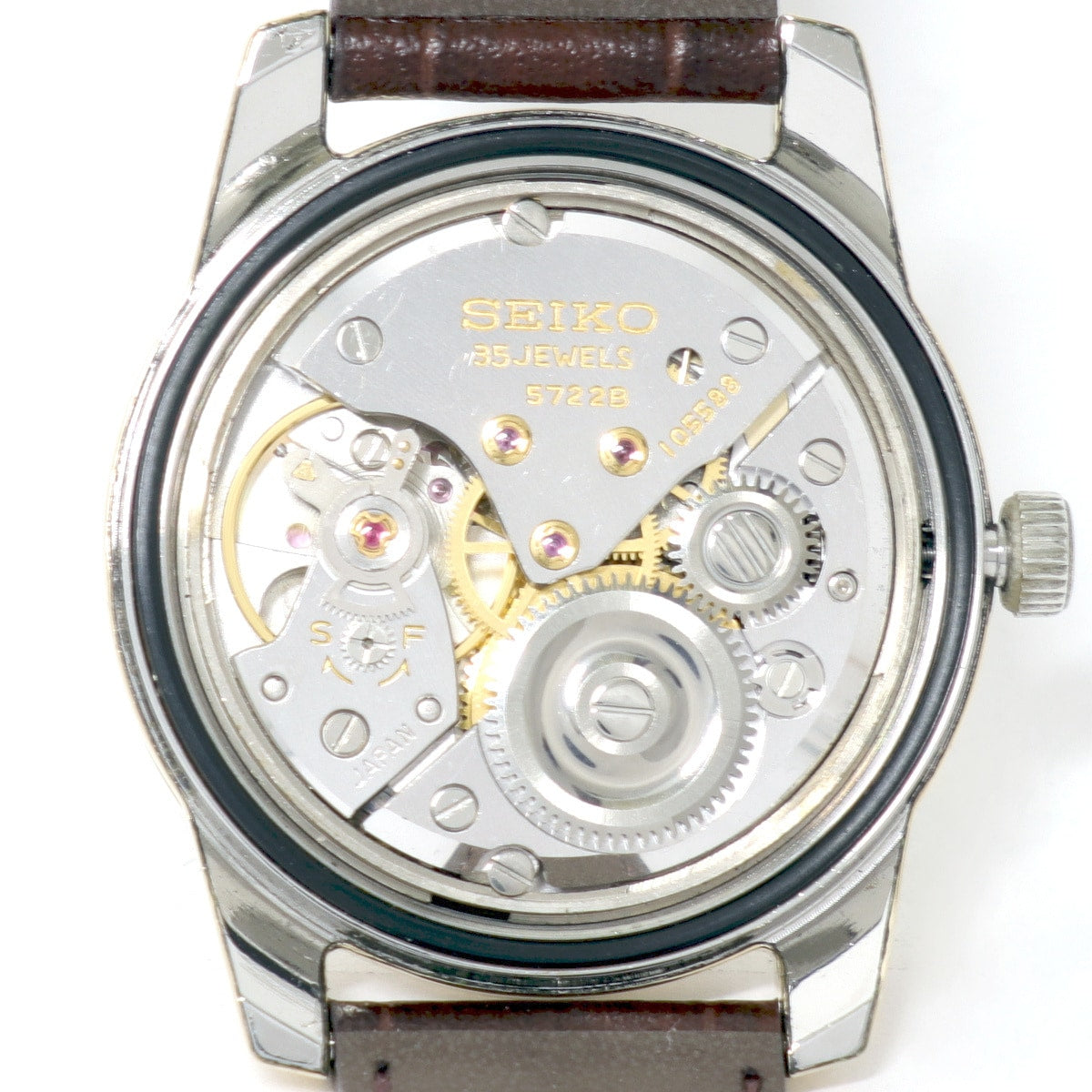 グランドセイコー セカンドモデル 5722-9011 CAP GOLDケース GSメダリオン 手巻 OH済 昭和42年/1967年製 Seiko