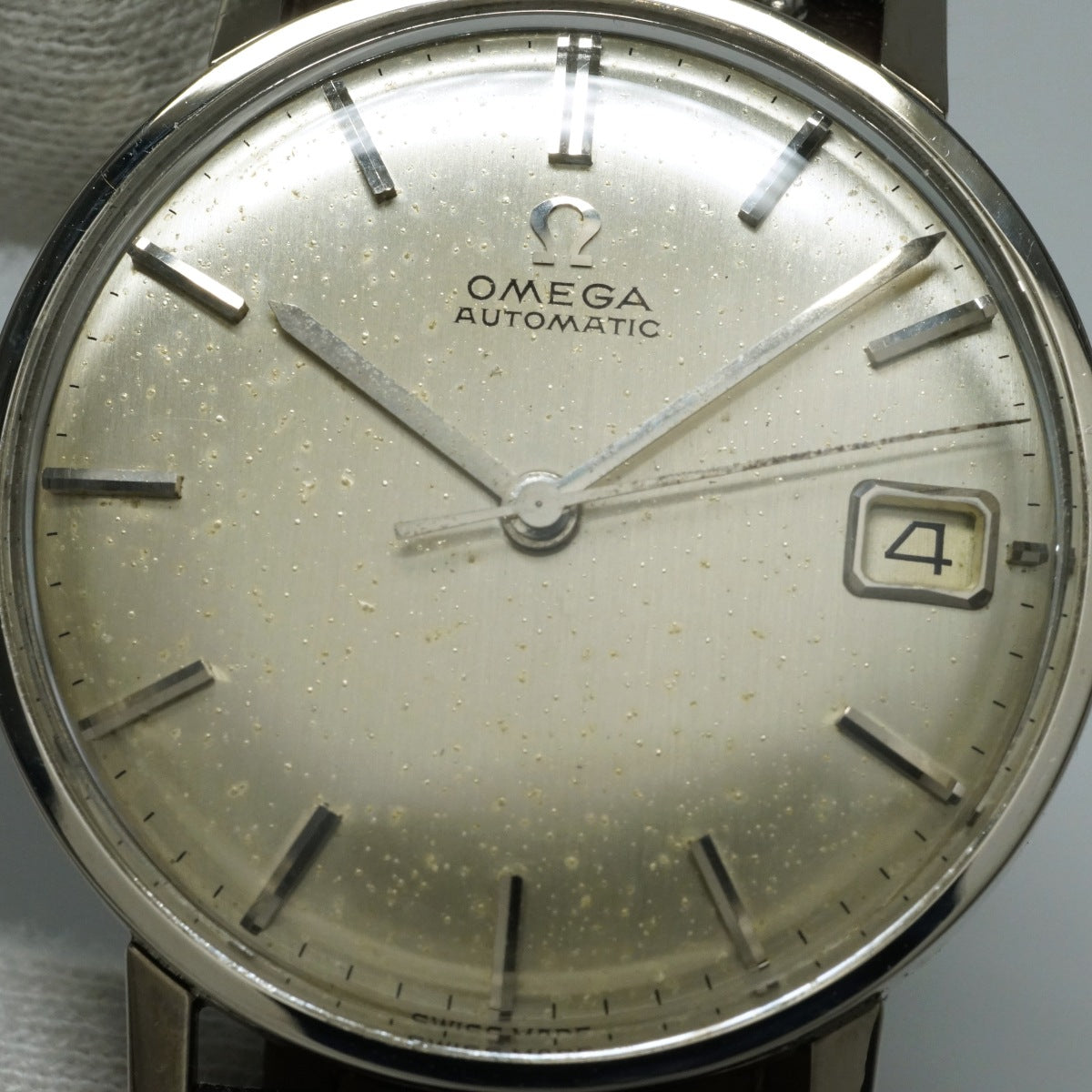 オメガ 162.002 18金ホワイトゴールド Cal.562 自動巻 OH済 1962年製