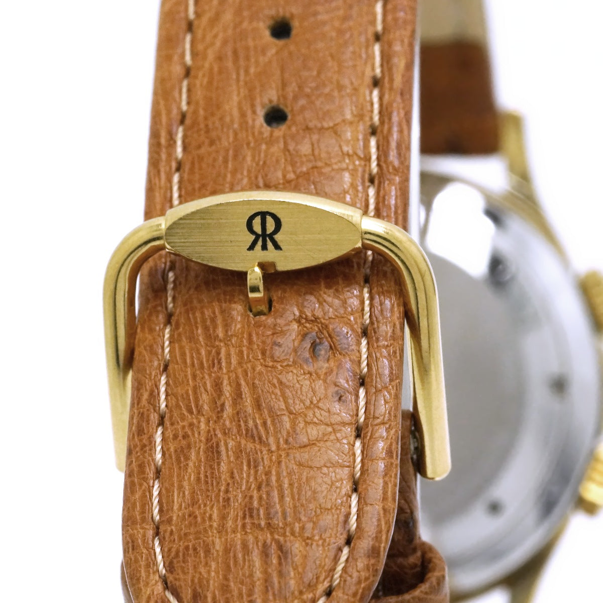 Revue Thommen Cricket 7922001 Gold-Plated with Alarm Function, Cal. AS1930, 17 Jewels, Manual-Wind, Serviced, Pre-owned