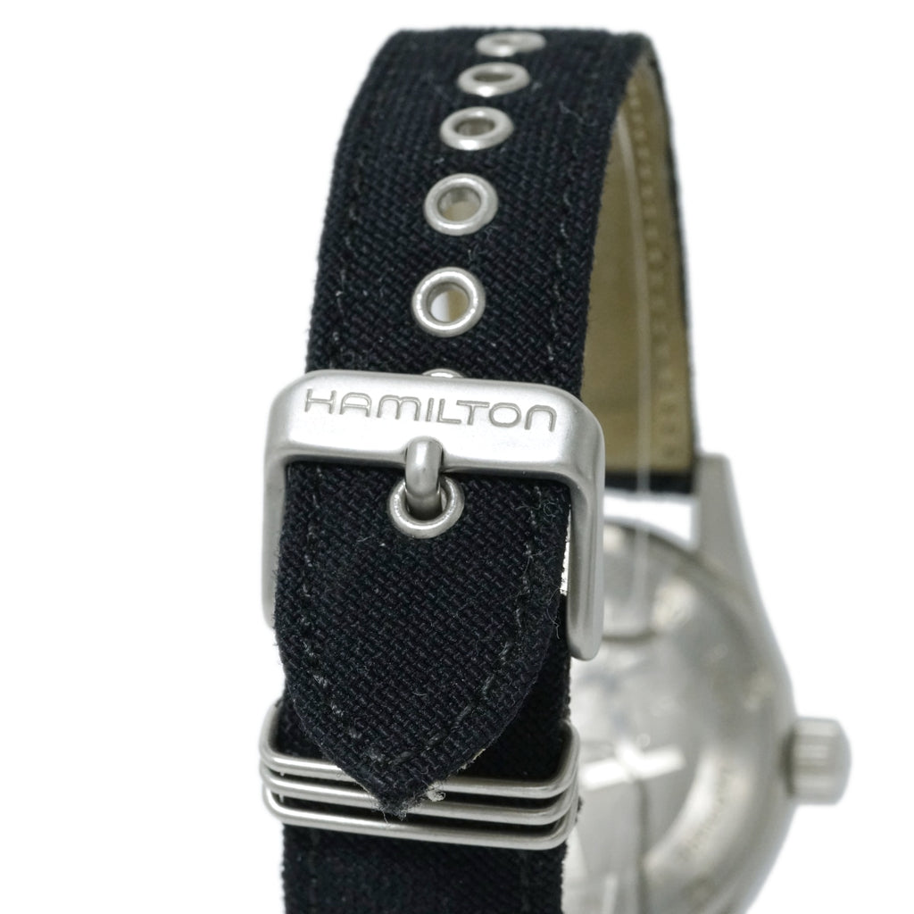 ハミルトン カーキ メカニカル 38mm H694190 ブラック文字盤 Cal.2804-2 手巻き USED Hamilton