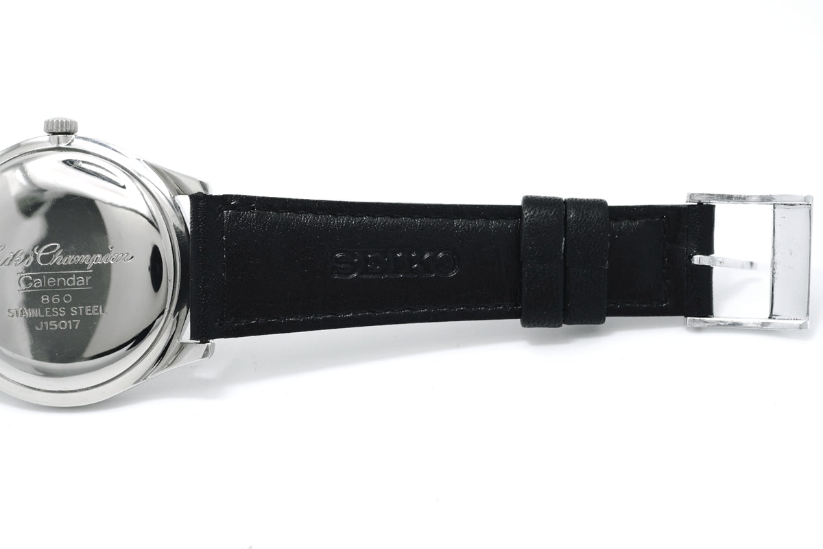 セイコー チャンピオン カレンダー860 J15017 17石 Cal.860 手巻 OH済 昭和38年/1963年製 Seiko