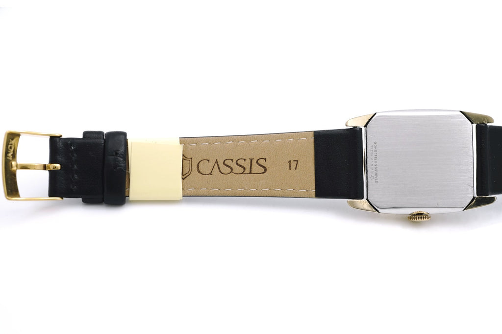 Elgin Ref. 6736, USA-made, gold-plated, domed crystal, Cal. 683, manual wind, O/H, circa 1954