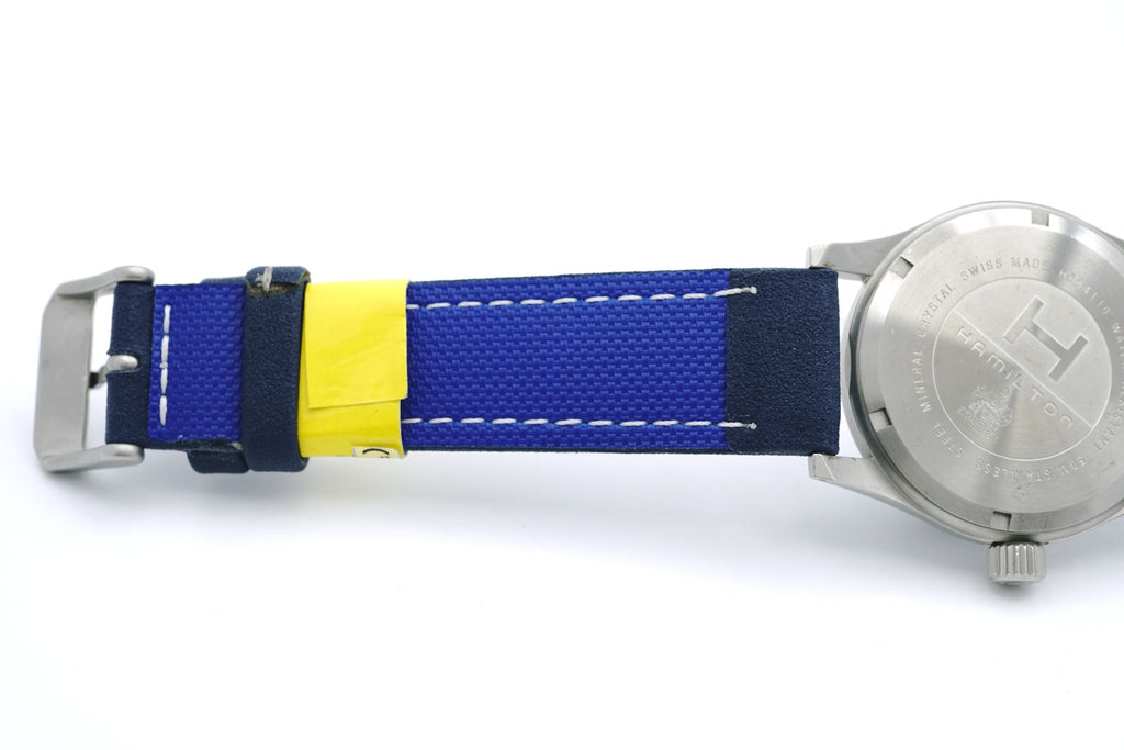 ハミルトン カーキ 38mm H684110 ネイビー文字盤 クオーツ USED Hamilton