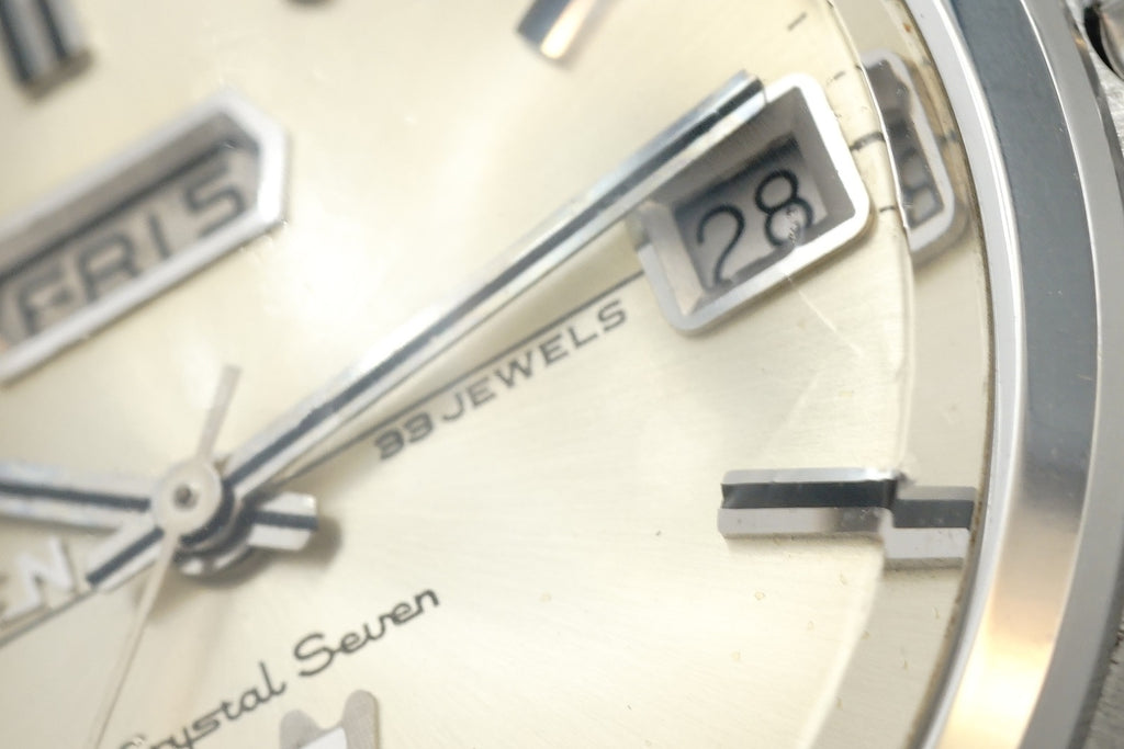 シチズン クリスタルセブン 33石 ACSS3010-Y 自動巻 OH済 昭和42年/1967年製 Citizen