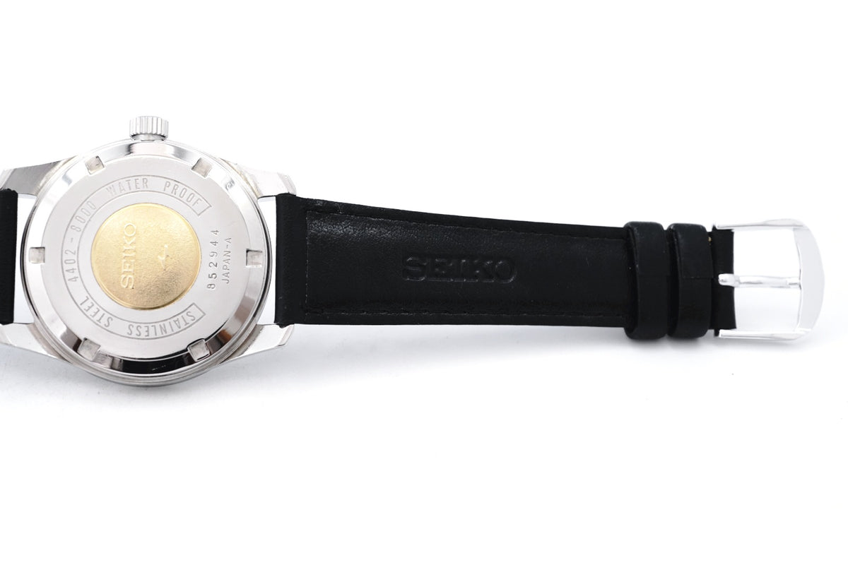 King Seiko 4402-8000 44KS Date, late model, Kameido medallion, hand-wound, overhauled, made in 1968