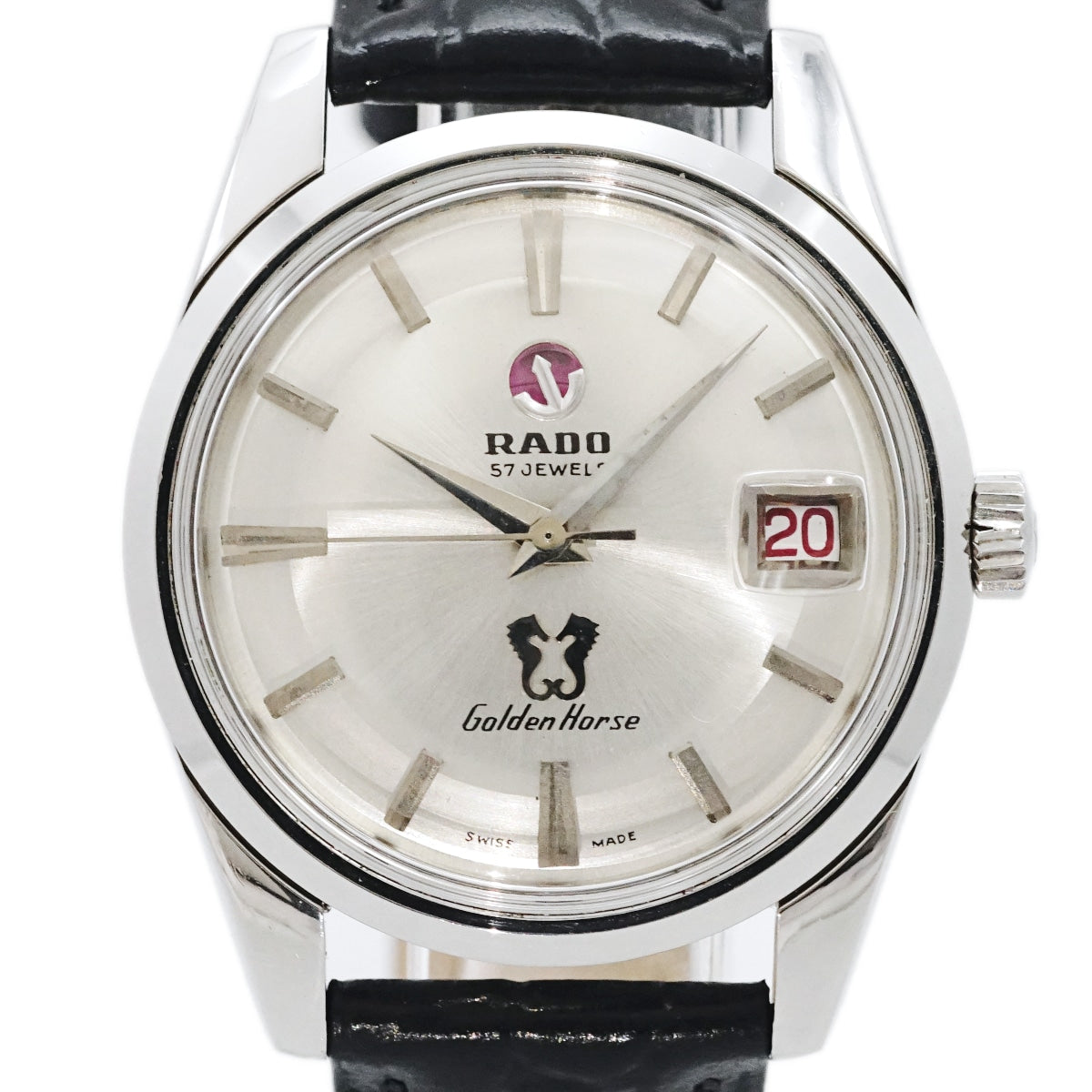 ラドー ゴールデンホース 57石 Ref.11675 AS1789 自動巻 OH済 1957年頃 Rado