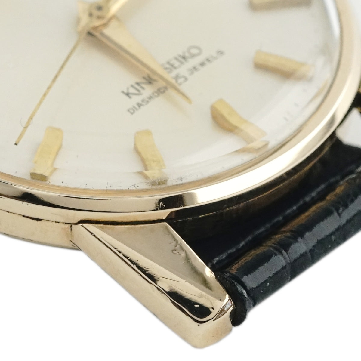 キングセイコー セカンドモデル 44-2000 金張り 盾メダリオン 手巻 OH済 昭和41年/1966年製