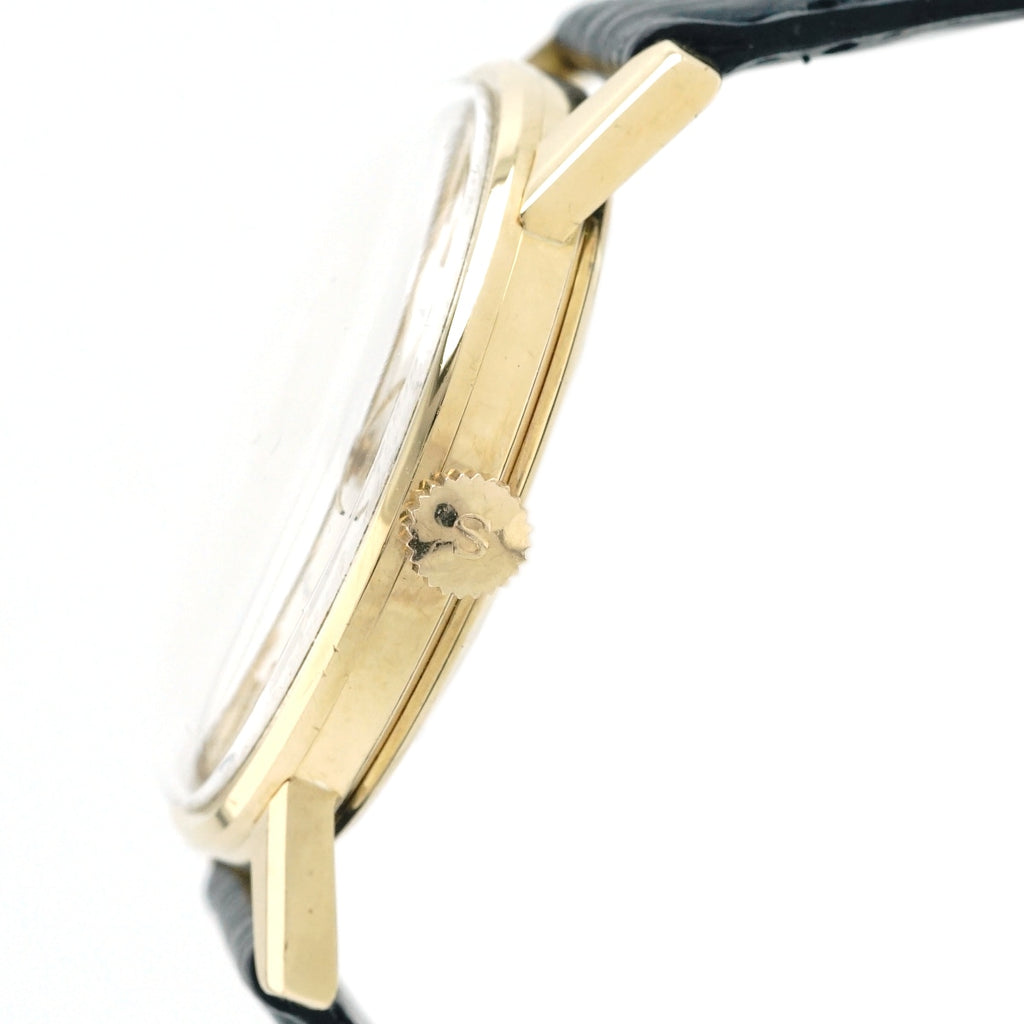 Seiko Lord Marvel Solid 18K Gold Ref. 5740-1990 with Original Buckle and Box, Cal. 5740A Hand-wound, Overhauled, Made in 1964