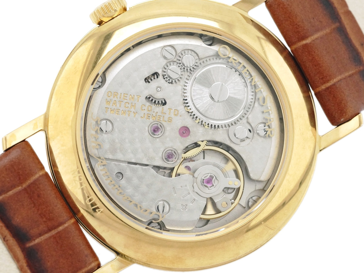 オリエントスター ダイナミック 55周年 記念モデル WZ0011EH 手巻き OH済 2006年発売 USED ORIENTSTAR