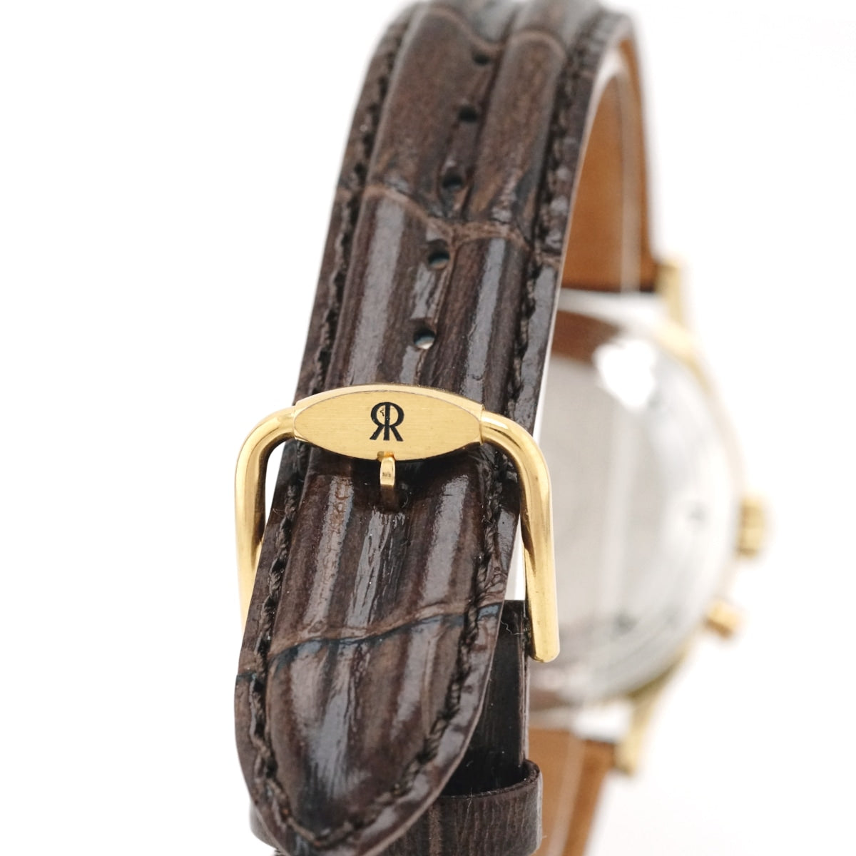 Revue Thommen Cricket 8022001 Gold Plated Alarm Hand-wound Overhauled Circa 1995 USED