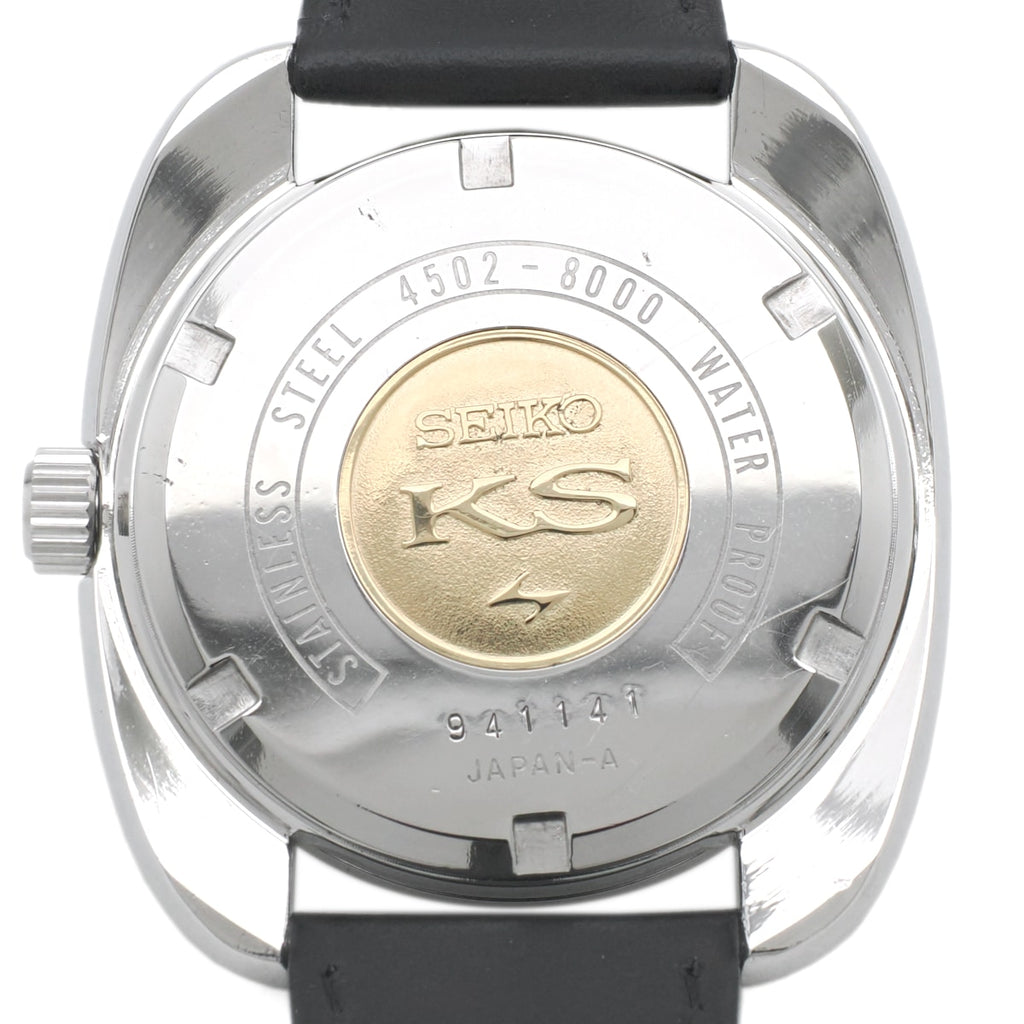 キングセイコー 4502-8000 絹目文字盤 手巻 OH済 昭和44年/1969年製 King Seiko