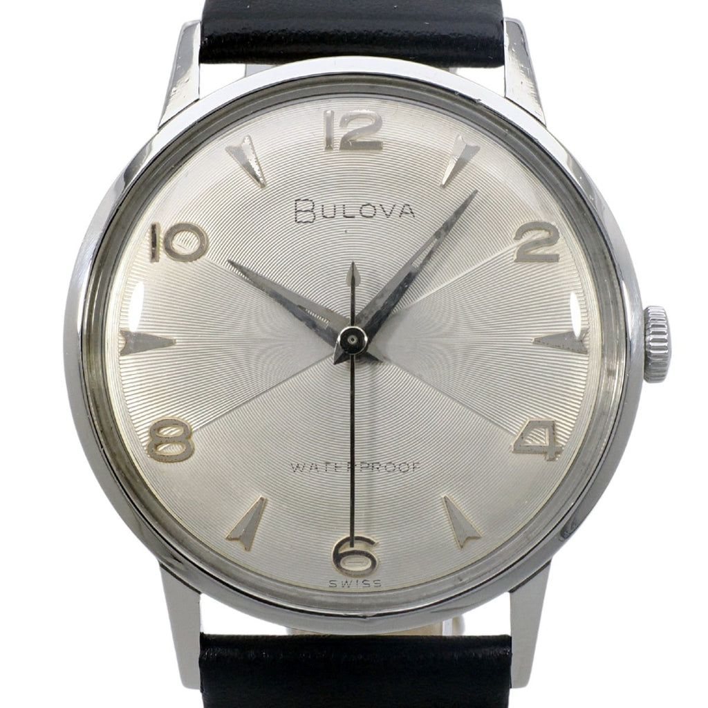ブローバ 飛びアラビア文字盤 センターセコンド Cal.11AFC 17石 手巻 OH済 M1 1961年製 BULOVA