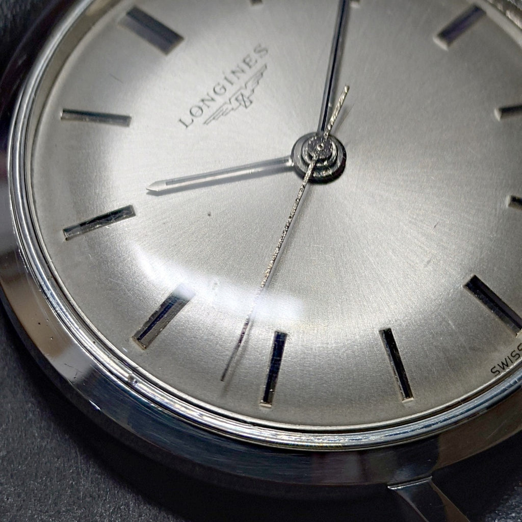 Longines Ref. 7839-4 Screw-back, with box, Cal. 284, 17 jewels, manual wind, serviced, 1967.