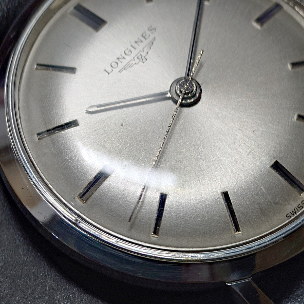 Longines Ref. 7839-4 Screw-back, with box, Cal. 284, 17 jewels, manual wind, serviced, 1967.