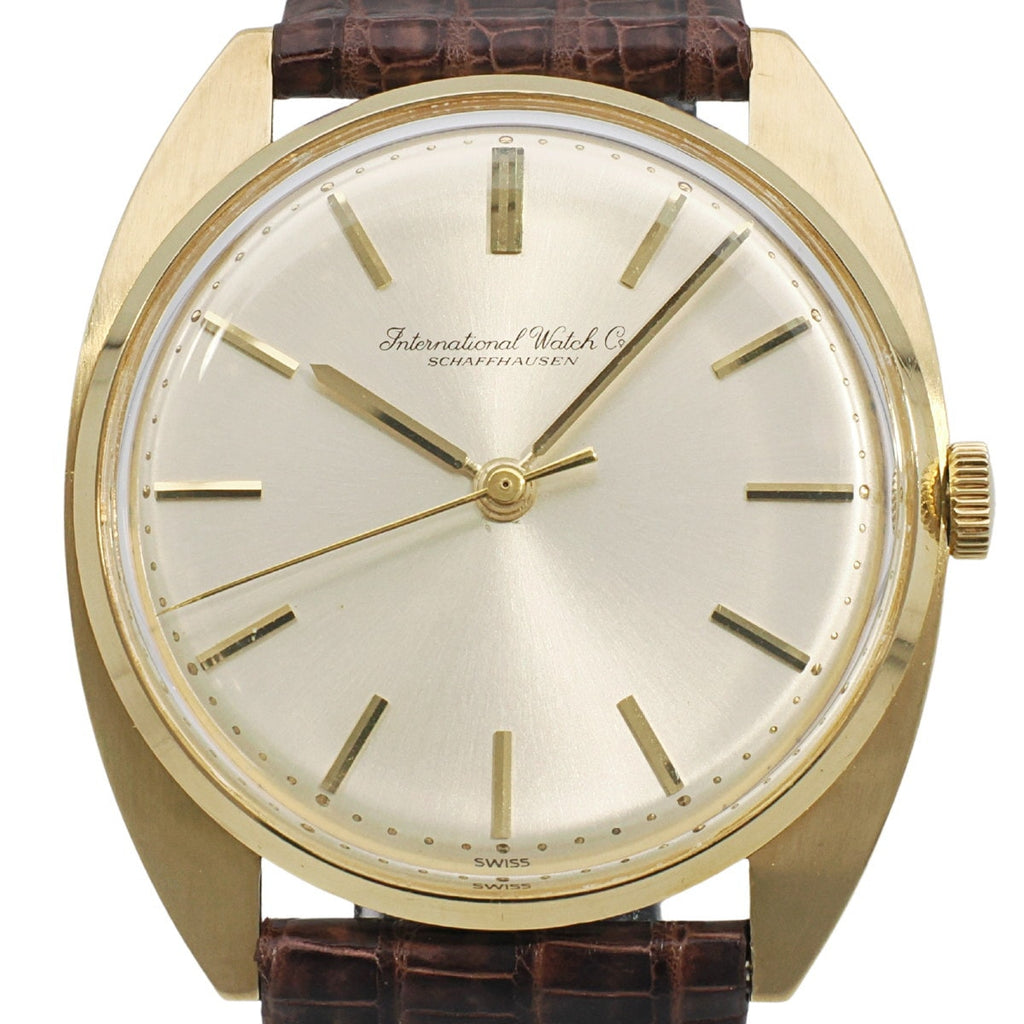 IWC K18（18金） Ref.1419 トノー型 Cal.402 手巻き OH済 1969年製