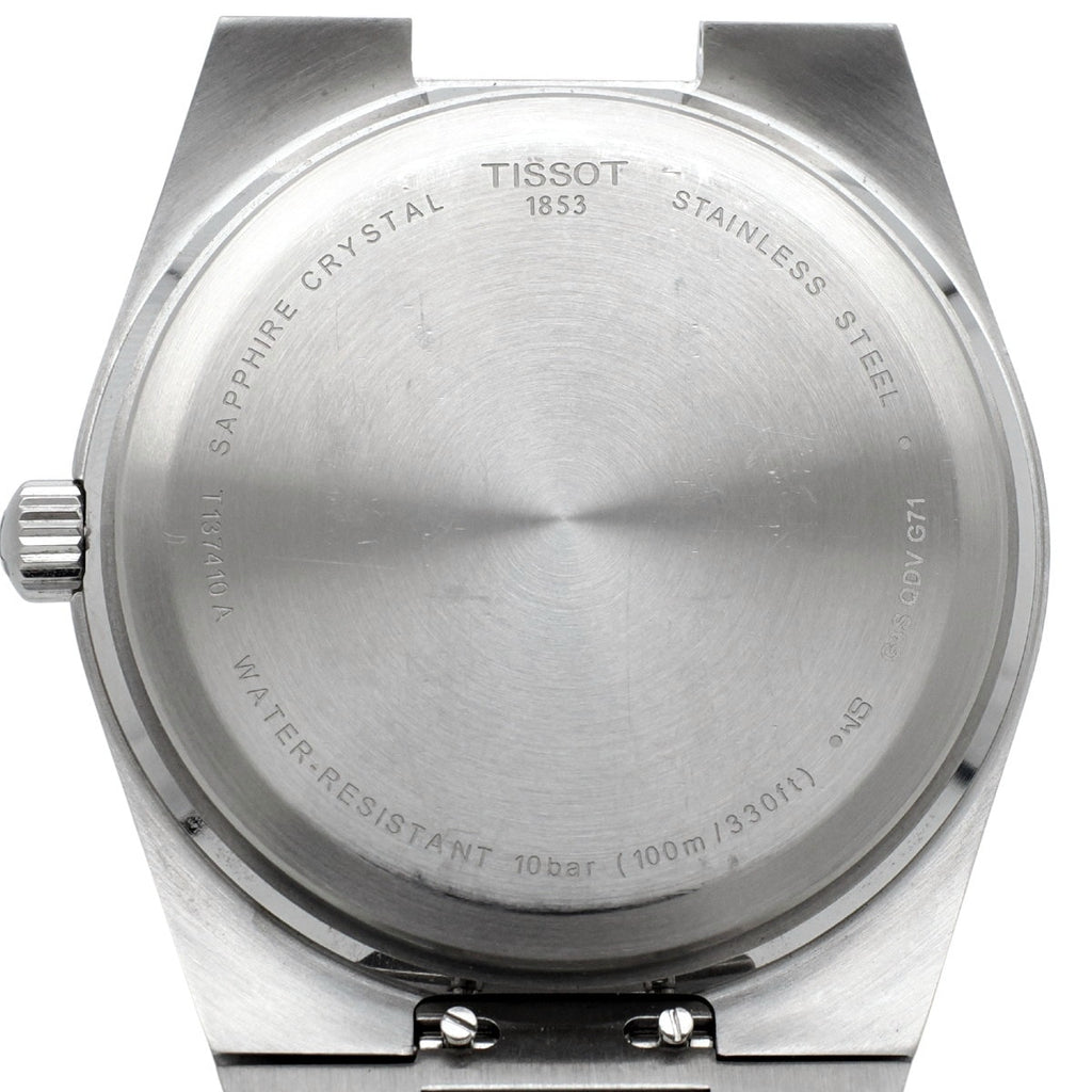 ティソ PRX 40mm ブルー文字盤 (T137.410.11.041.00) クォーツ 2021年購入品 USED