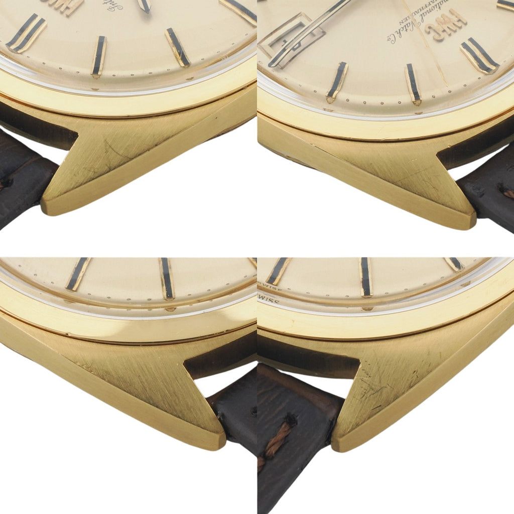 【スイス本国IWC真正品証明書付】IWC ヨットクラブ 14KYG/SS Ref.1911(R911A) Cal.8541B 1969年製 OH済