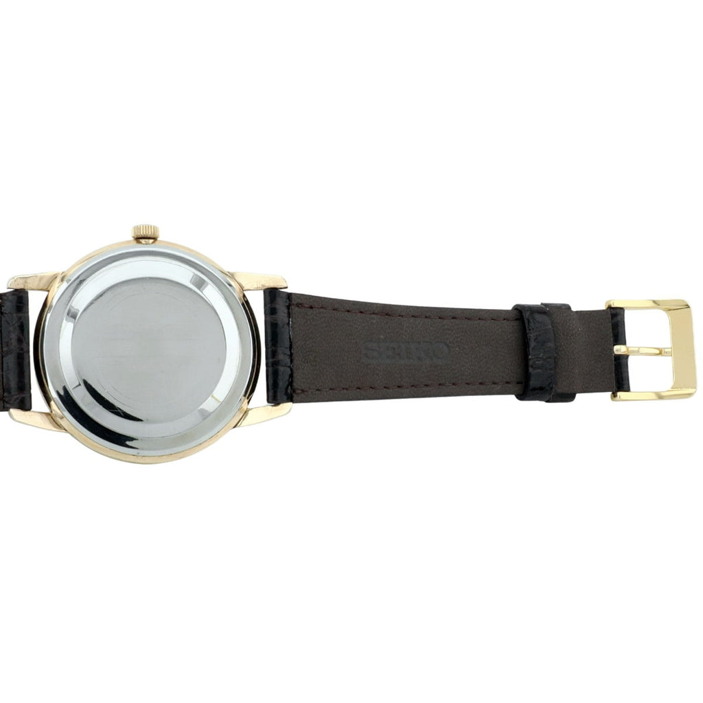 Seiko Crown Special 15021 14K Gold Filled/SS Caseback Cal.341 23 Jewels Manual Winding Overhauled Made in 1963 (Showa 38)